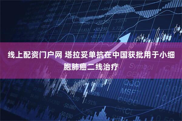 线上配资门户网 塔拉妥单抗在中国获批用于小细胞肺癌二线治疗